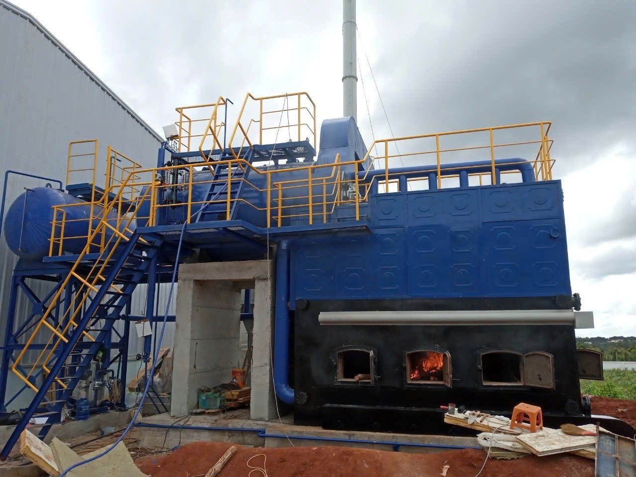 Các thiết bị chính của lò hơi 