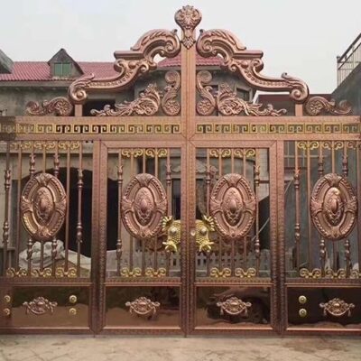 Cửa cổng sắt inox đẹp