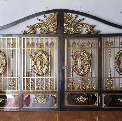 Cửa cổng sắt inox đẹp