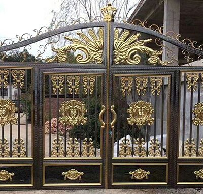 Cửa cổng sắt inox đẹp