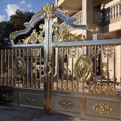 Cửa cổng sắt inox đẹp