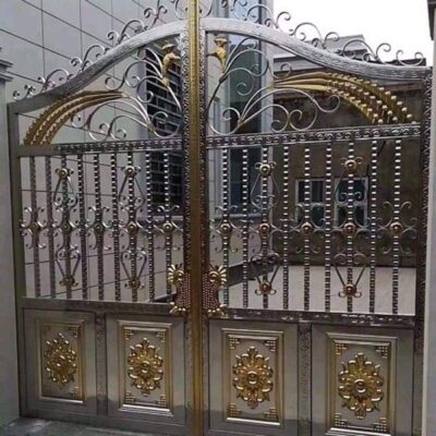 Cửa cổng sắt inox đẹp