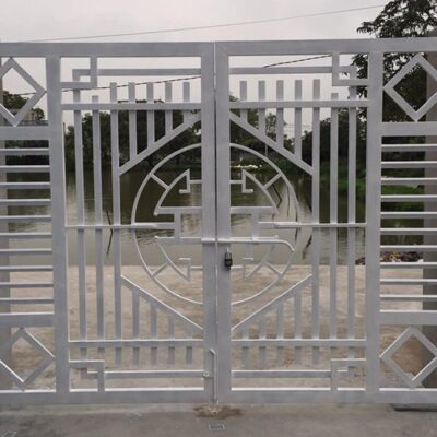 Cửa cổng sắt inox đẹp