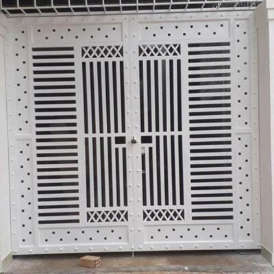 Cửa cổng sắt inox đẹp