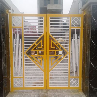 Cửa cổng sắt inox đẹp