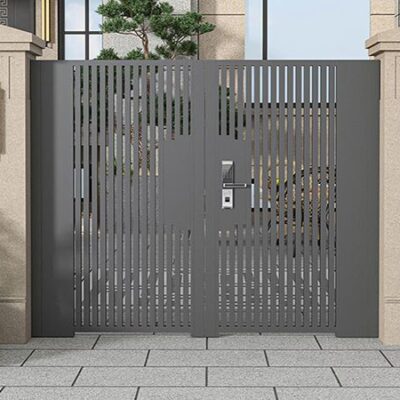 Cửa cổng sắt inox đẹp