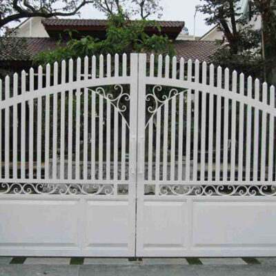 Cửa cổng sắt inox đẹp