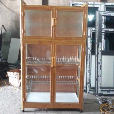 Inox nhôm kính bếp