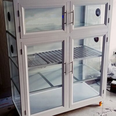 Inox nhôm kính bếp