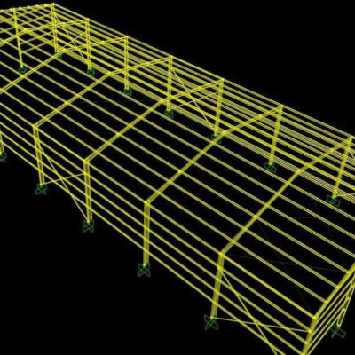 Nhà xưởng kết cấu thép