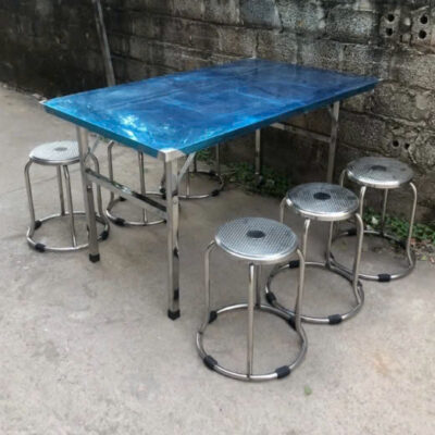 Bàn ghế inox