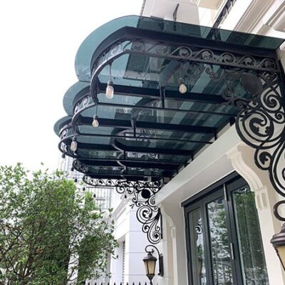 Mái kính sắt nghệ thuật