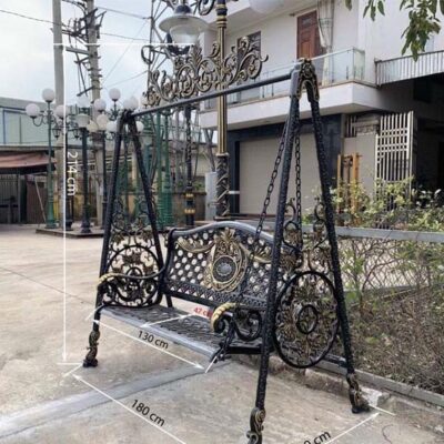 Xích đu ngoài trời (nhôm đúc)